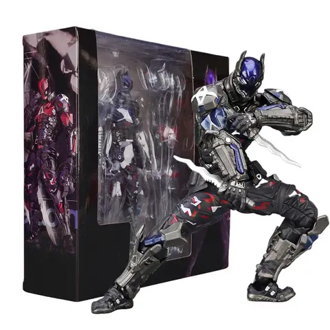 INCREDIBILE YAMAGUCHI Arkham Knight Batman Cappuccio Rosso Robin Jason Todd Figuarts Gioco Action Figure Modello Collezione di giocattoli Regalo di Natale