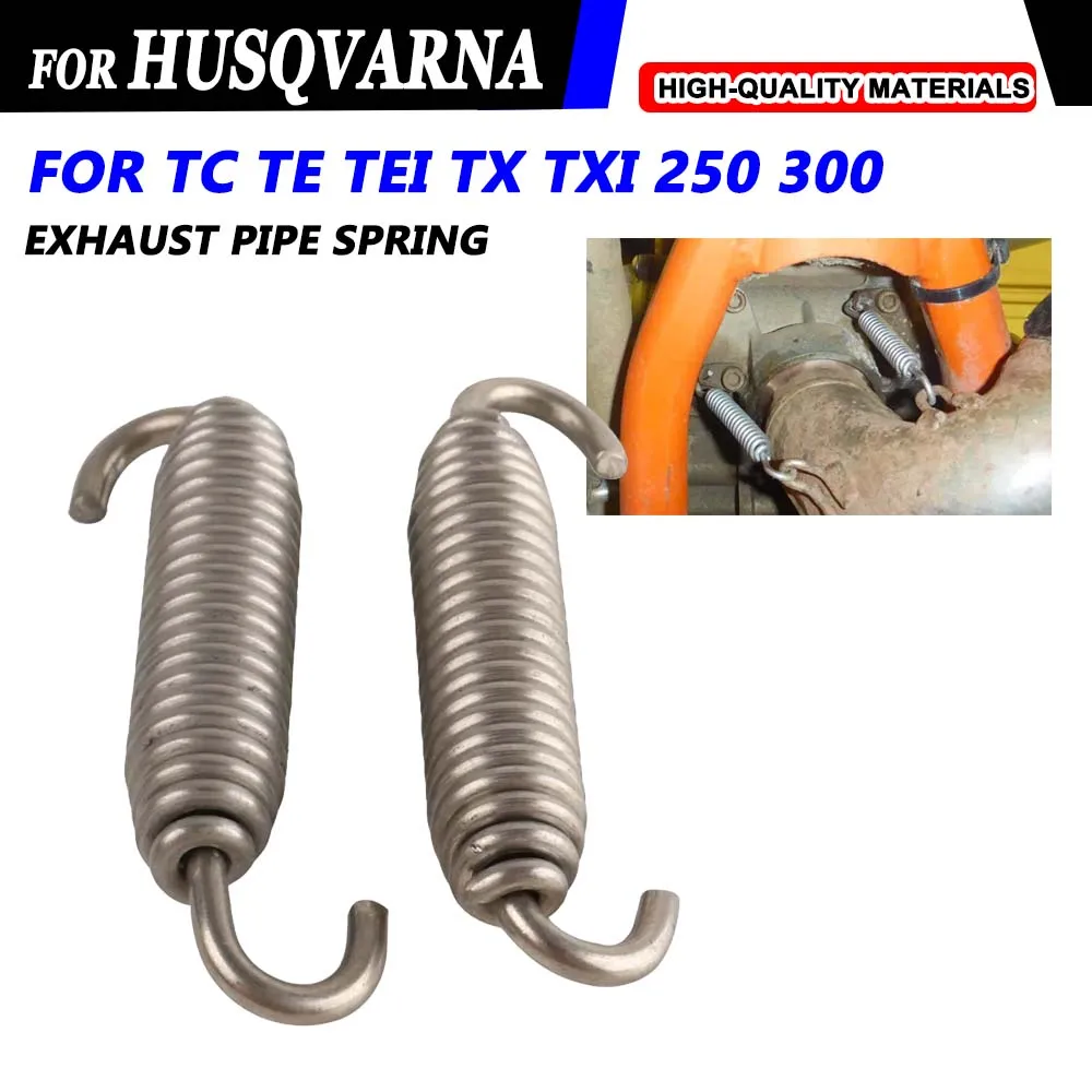 For Husqvarna TC TE TEI TX TXI 250 300 125 150 350 450 2024 2025 Accessories Exhaust Pipe Spring Tailpipe Retaining Springs