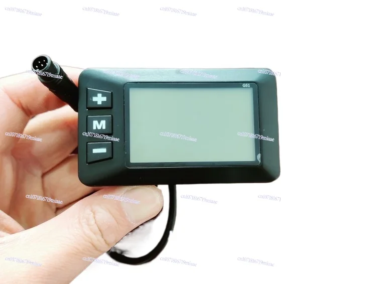 Electric Bicycle Lithium Battery Bicycle LCD Meter Display Switch G51 Smart Display 36 Volts 48 Volts