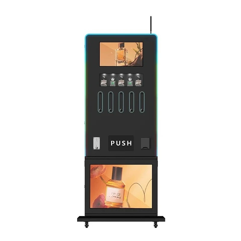 Spray Smart Vending Machine Commercial Perfume Full Vending Machine Floor Smart Beauty Unmanned Vending Machine