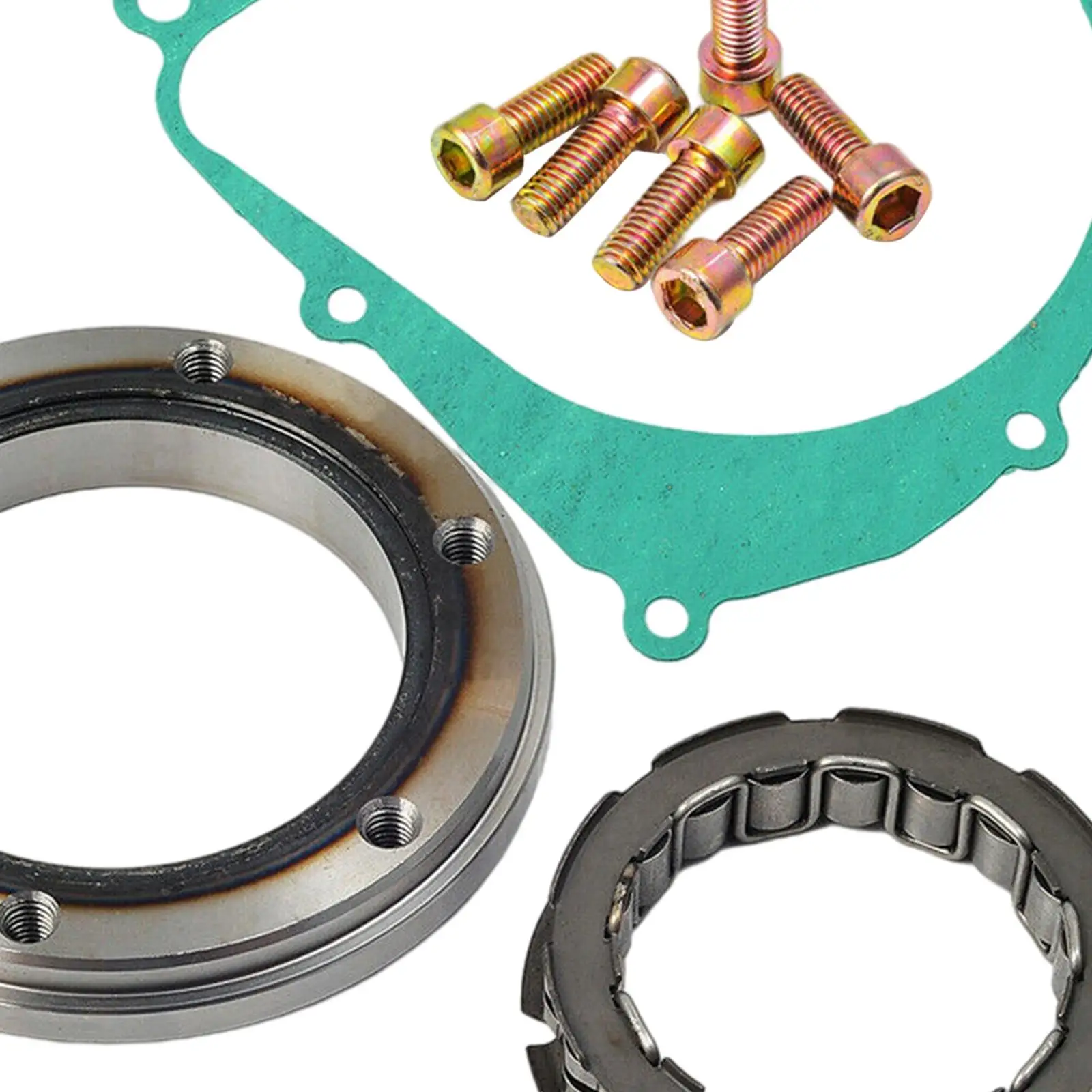 

Starter Clutch Gasket Bolts Replacement Fits for Suzuki Lt-Z400Z 03-14 High Performance Spare Parts Professional Accessories