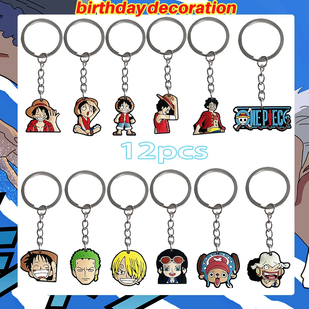 One Piece Geburtstagsparty-Dekorationsset Anime-Figur Luffy Zoro Teller Tischdecke Kuchendekoration Partyzubehör Geburtstagsgeschenke – Detail 23