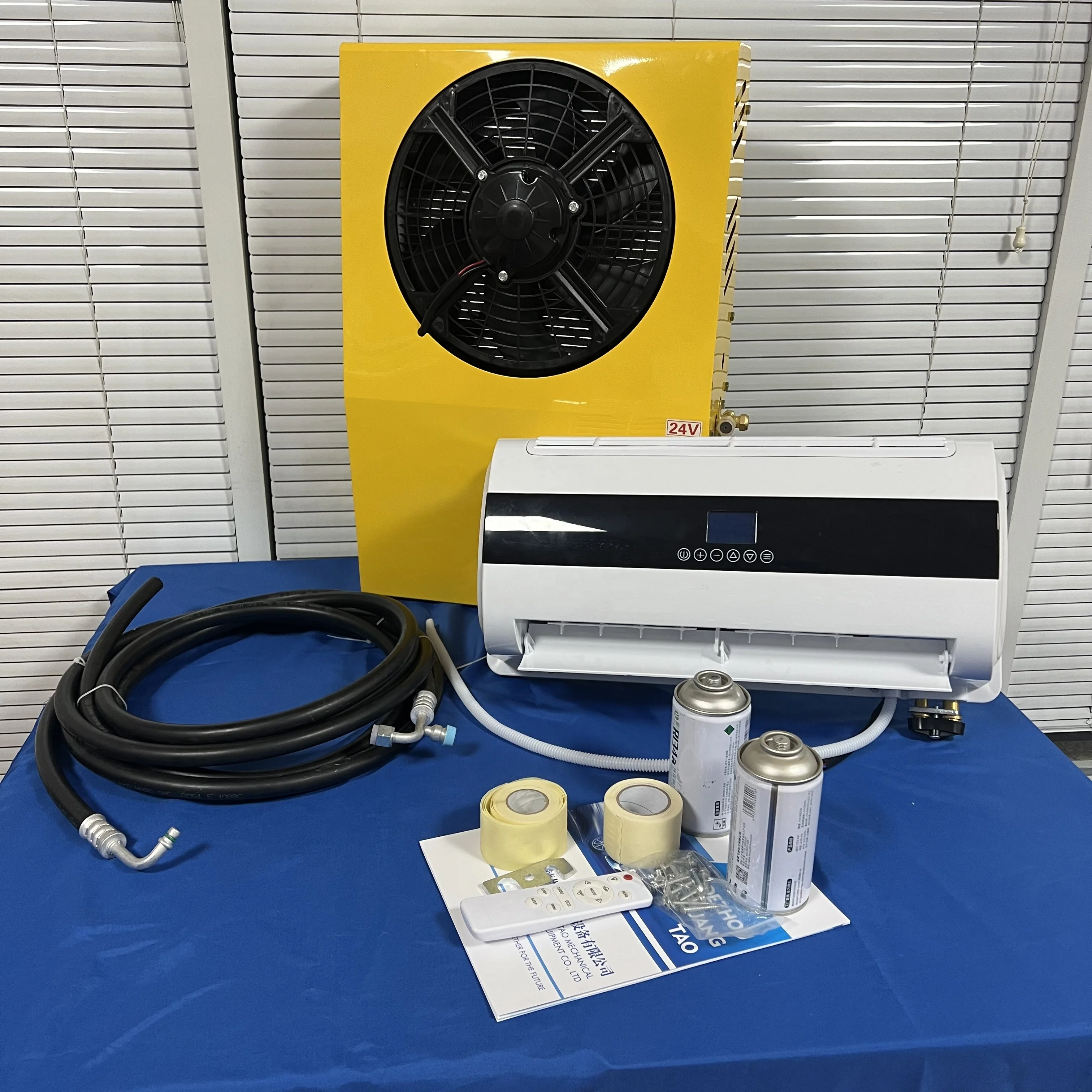 

24 В 12 В электромобиль постоянного тока Rv кондиционер 12 В парковочный охладитель