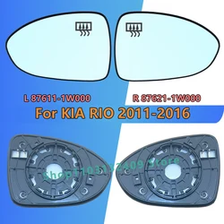 For Kia Rio 2011 2012 2013 2014 2015 2016 Left or Right Side Heated Rearview Mirror Glass/Door Mirror /Car Replacement Parts