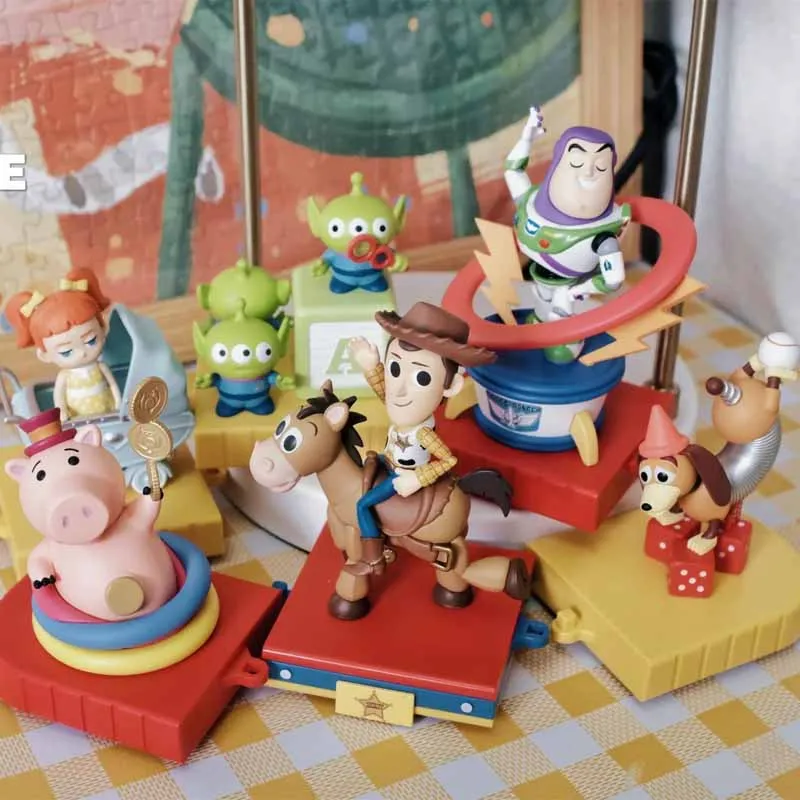

Toy Story Float Parade Series слепая коробка мультяшная кукла ручной работы виниловый настольный орнамент модный сюрприз Коллекционная игровая игрушка в подарок