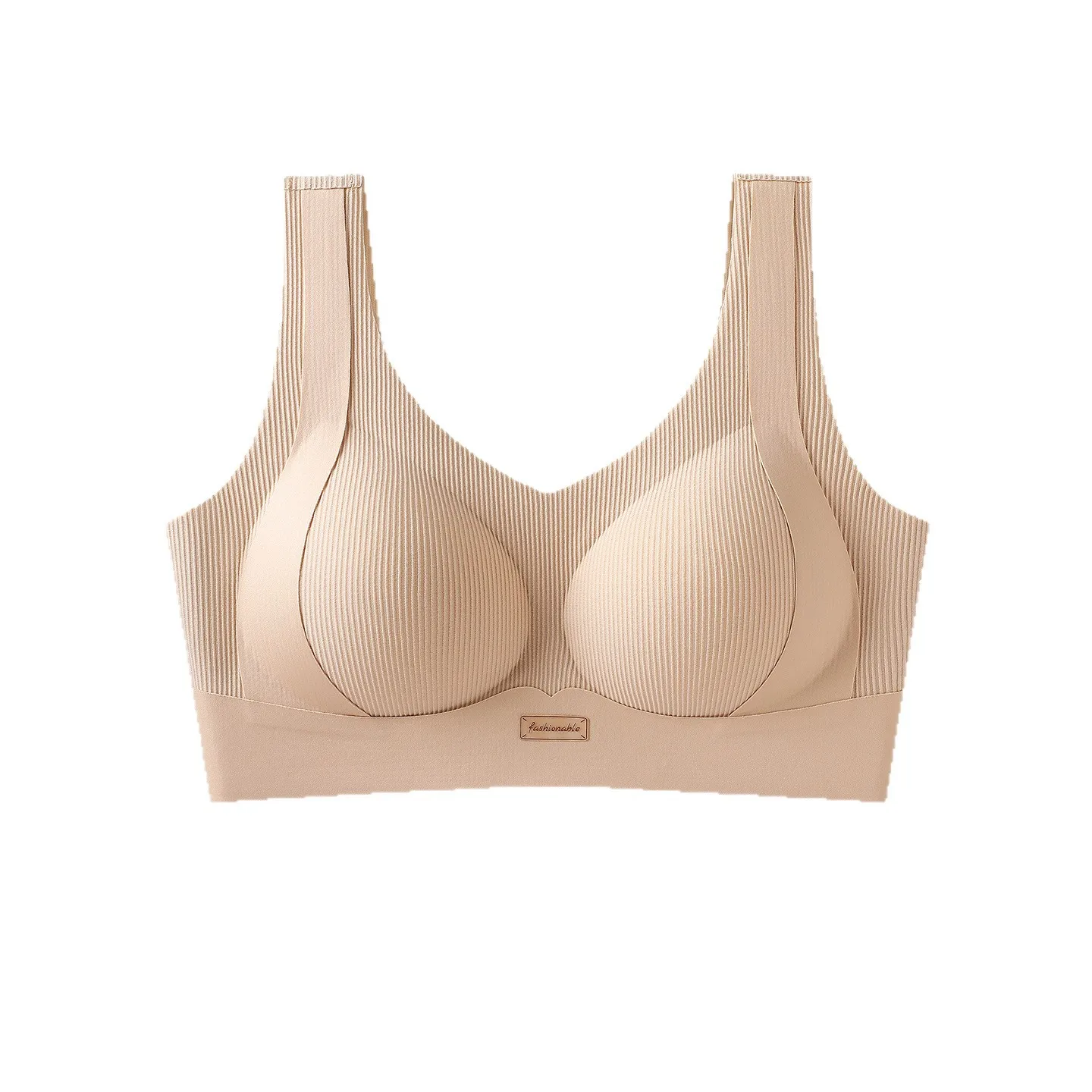 

Женское нижнее белье с двойной поддержкой для небольшой груди, спортивное, комфортное, без стальных кольцевых вставок, со встроенными чашками.