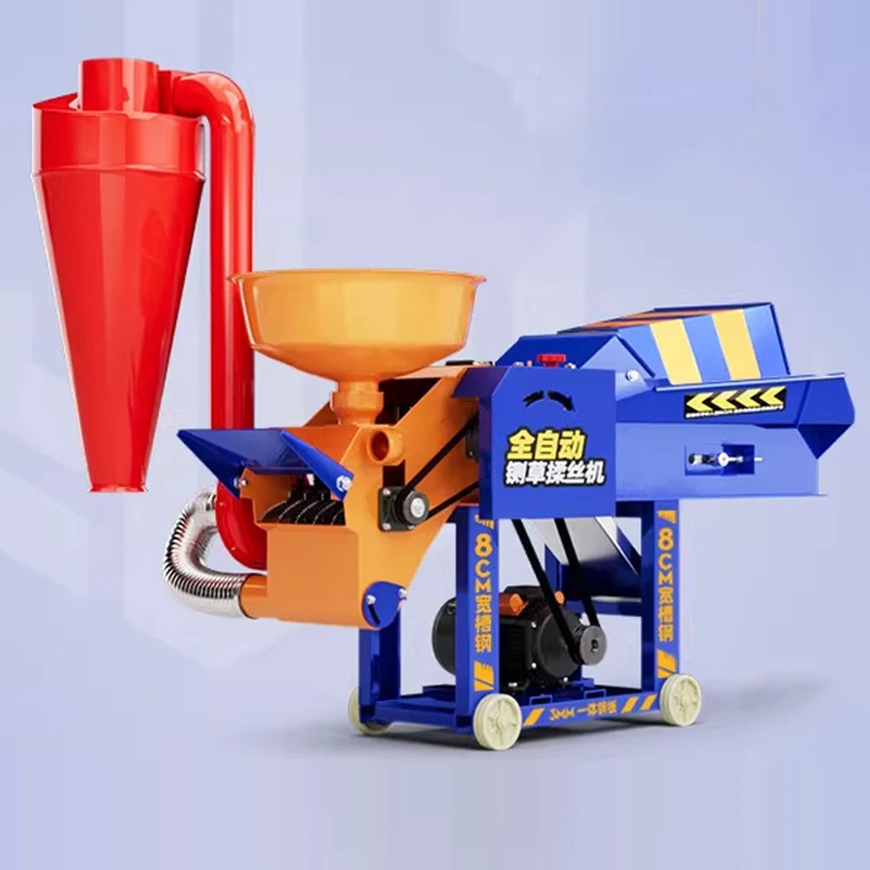 

All-in-One Hay Chopper, Shredder, and Grinder | Compact Home-Use Machine for Processing Fresh Forage for Cattle and (Customized)