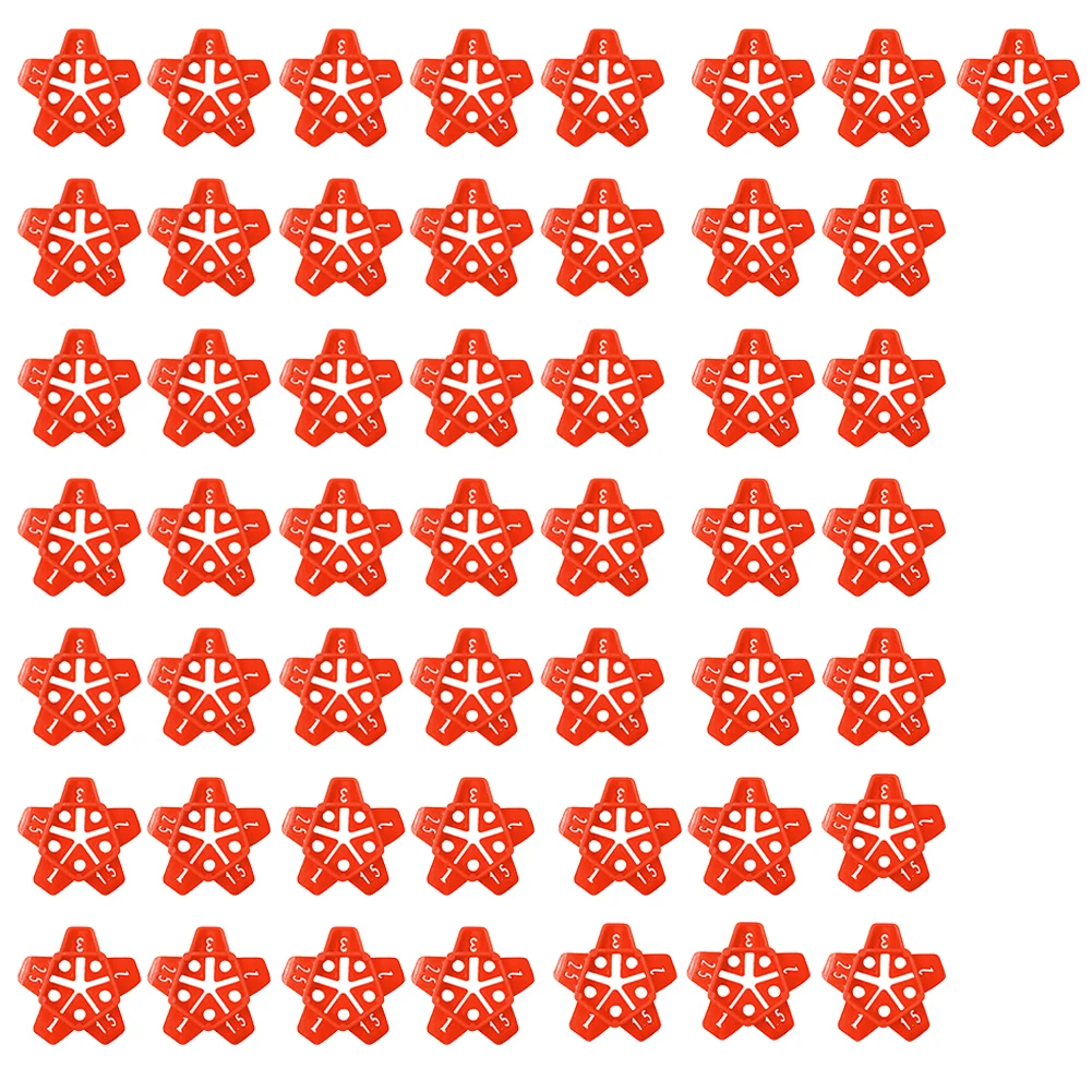 

50pcs Tile Leveling System Locator Cross Tile Floor Construction Tools