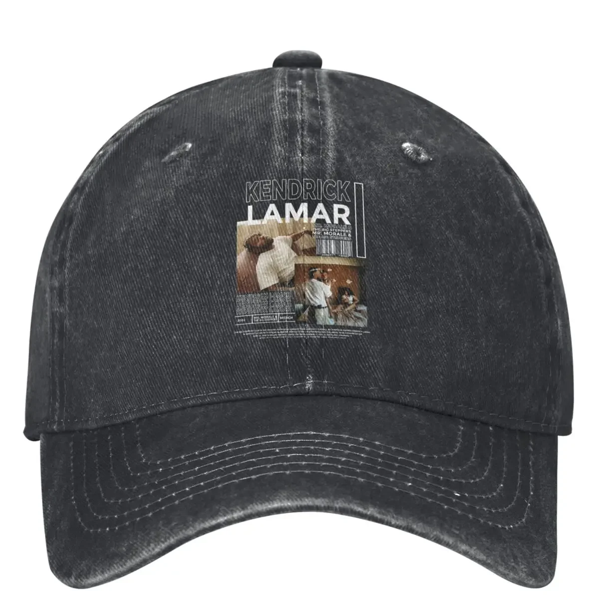 Kendrick Lamar Washed Baseball Cap Vintage 90s Vintage Trucker Hat Spring Female Male Hunting Camping Sunscreen Baseball Caps