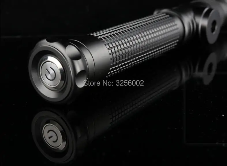 Blue 450nm Laser Pen High Power Laser Light Pointer Flashlight ﻿Adjustable Burning 5 Caps No Battery Practical Tool Hunting