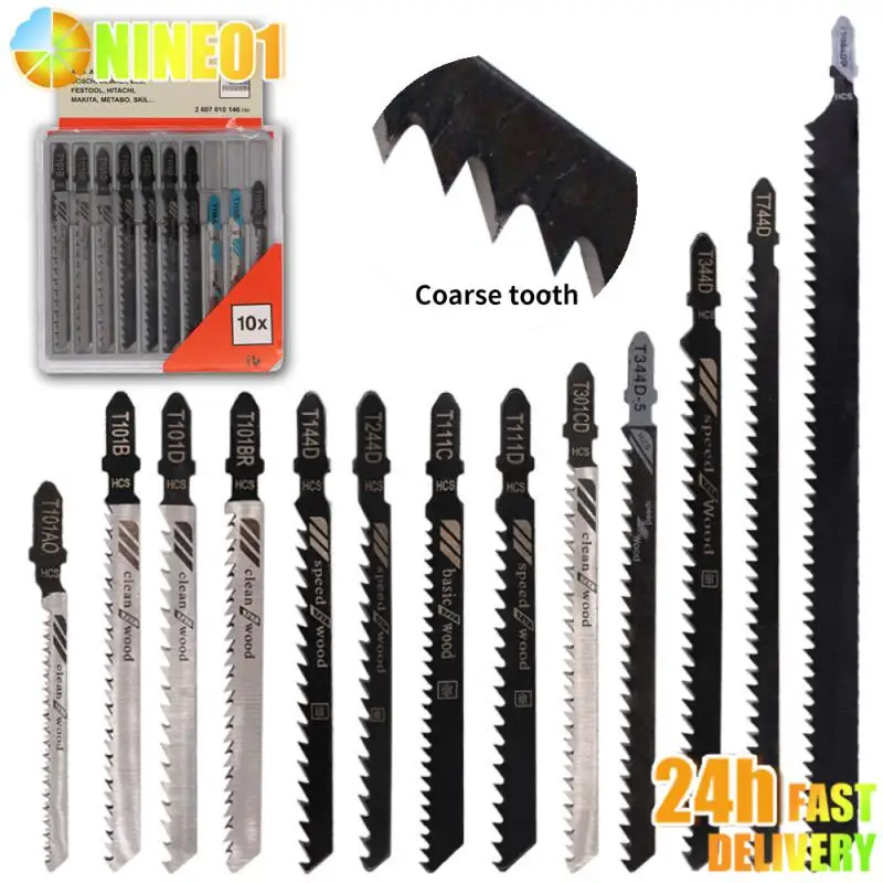 

Saw Blade For Wood Plastic Metal Cutting Jig Saw Blade Extended Woodworking Curve Saw Blade Thick Teeth And Fine Teeth Hand Tool