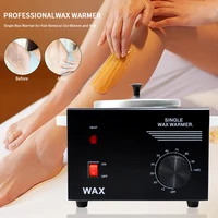 Chauffe-cire électrique à Pot unique, chauffe-cire, épilation de la peau, température réglable, adapté au Salon de beauté à la maison 5