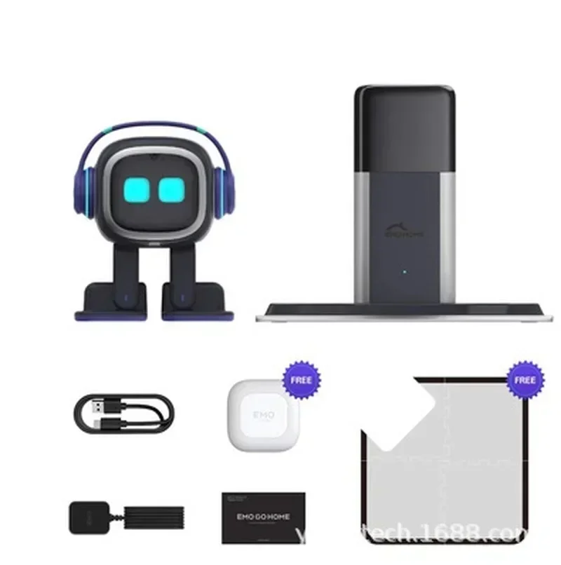 Emo Robot Huisdier Stem Elektronische Slimme Robot Inteligente Future AI Robot Speelgoed Kinderen Metgezel Robots Elektronica Model Speelgoed Cadeau