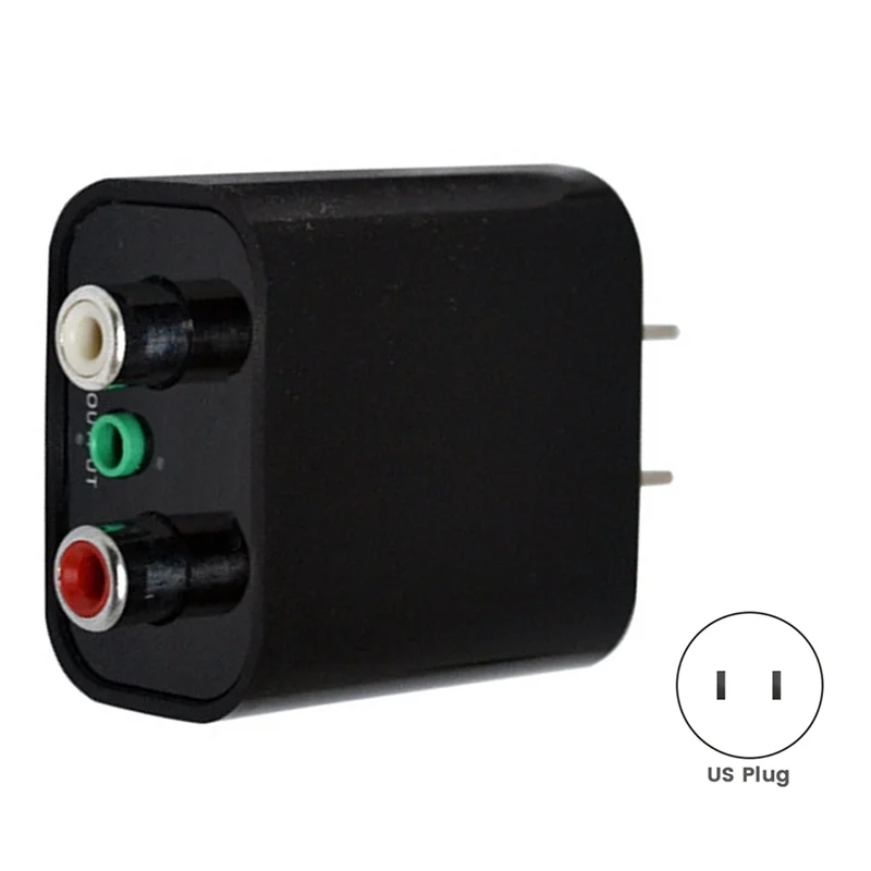 BTLIFE-Receptor Bluetooth Conversión de audio Caja de audio Transmisor de video de computadora Enchufe estadounidense