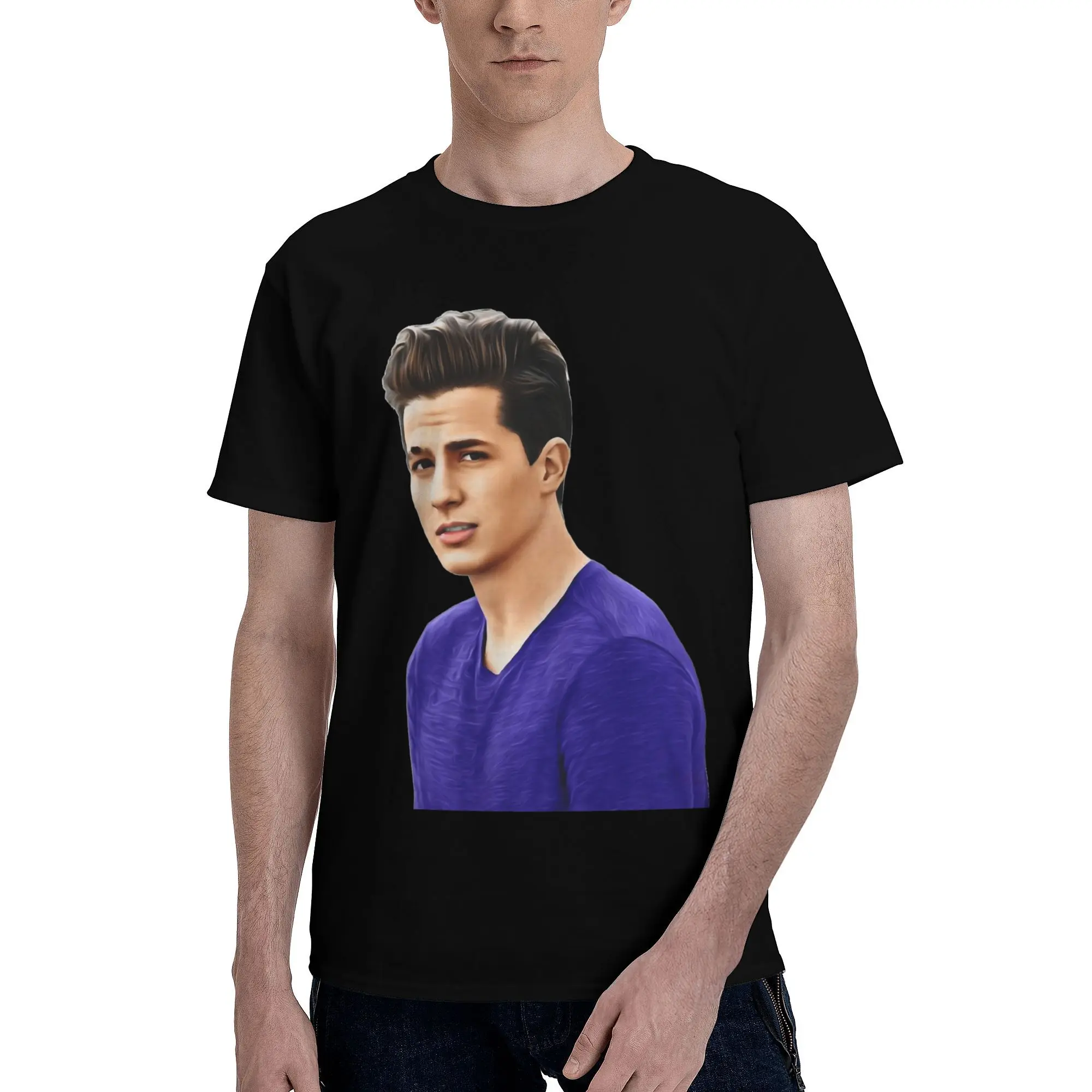 Men Women New Arrival Charlie Puth  Tee T Shirt Cotton Shawn Mendes T-shirts Clothes