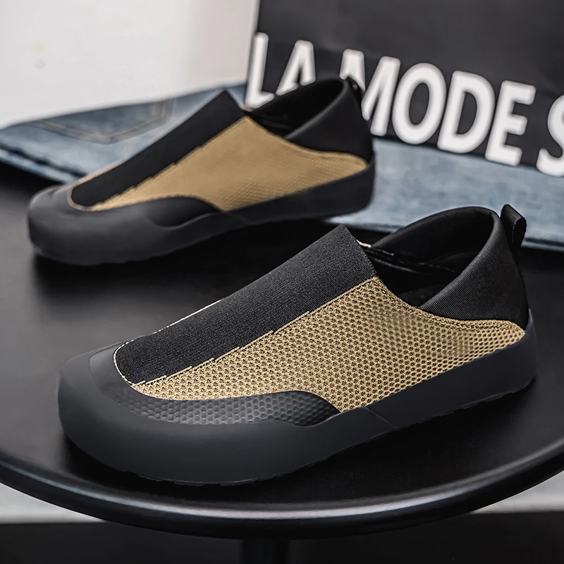 

YRZL мужские прогулочные легкие кроссовки для бега удобная спортивная обувь нескользящие дышащие кроссовки повседневная спортивная обувь