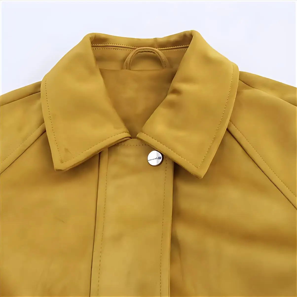 Chaquetas Bomber marrones para mujer, forro polar de franela de invierno, forro grueso a prueba de frío, peso pesado, acogedor, acolchado, OL Highstreet Simple