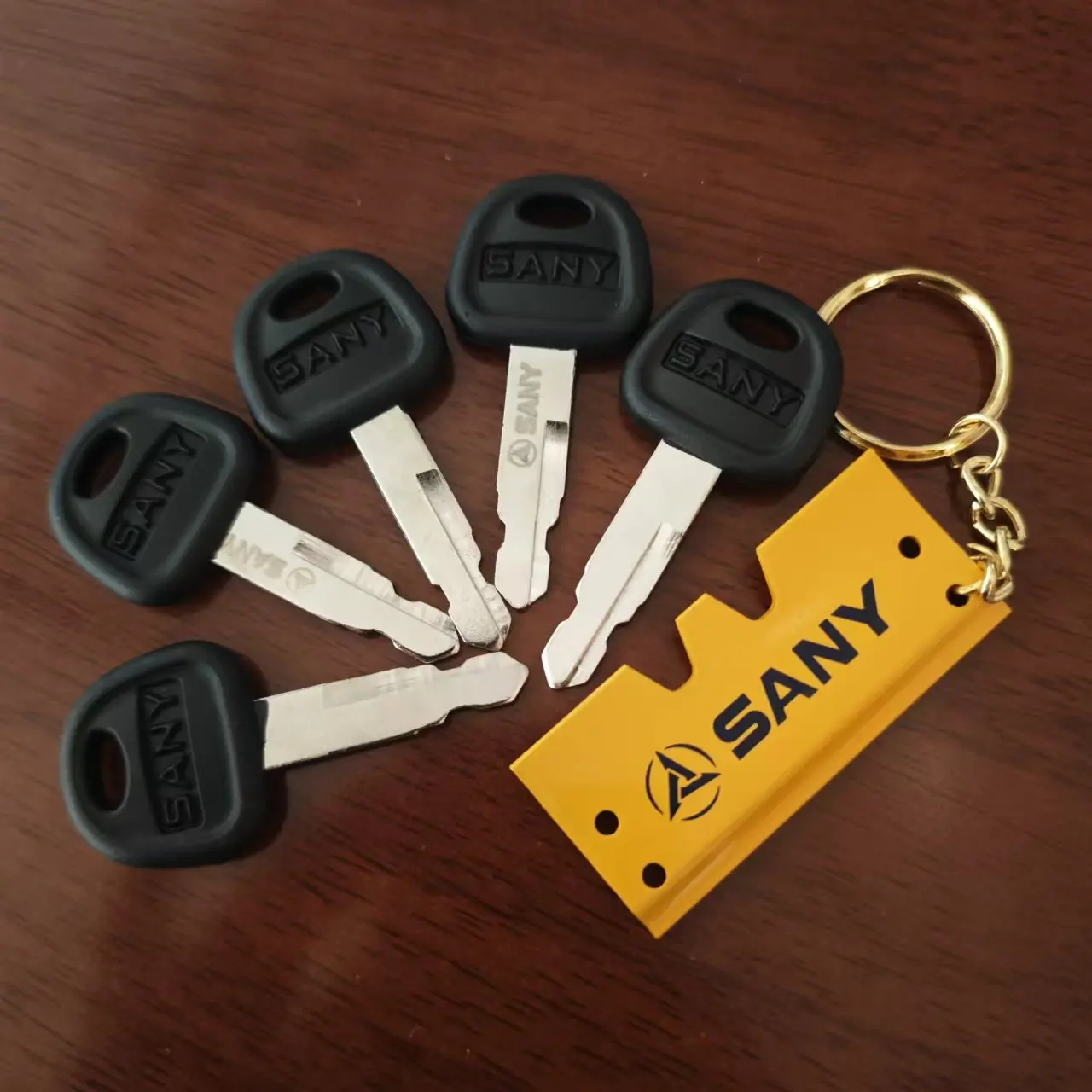 50pcs 60022654 Key For sany SY75 SY60 SY85 135 215 245 Original General Open the door and start Bulldozer Loader