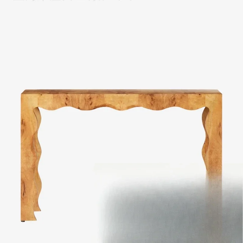 

Medieval retro, entrance table, entrance table, French strip case end view table aisle