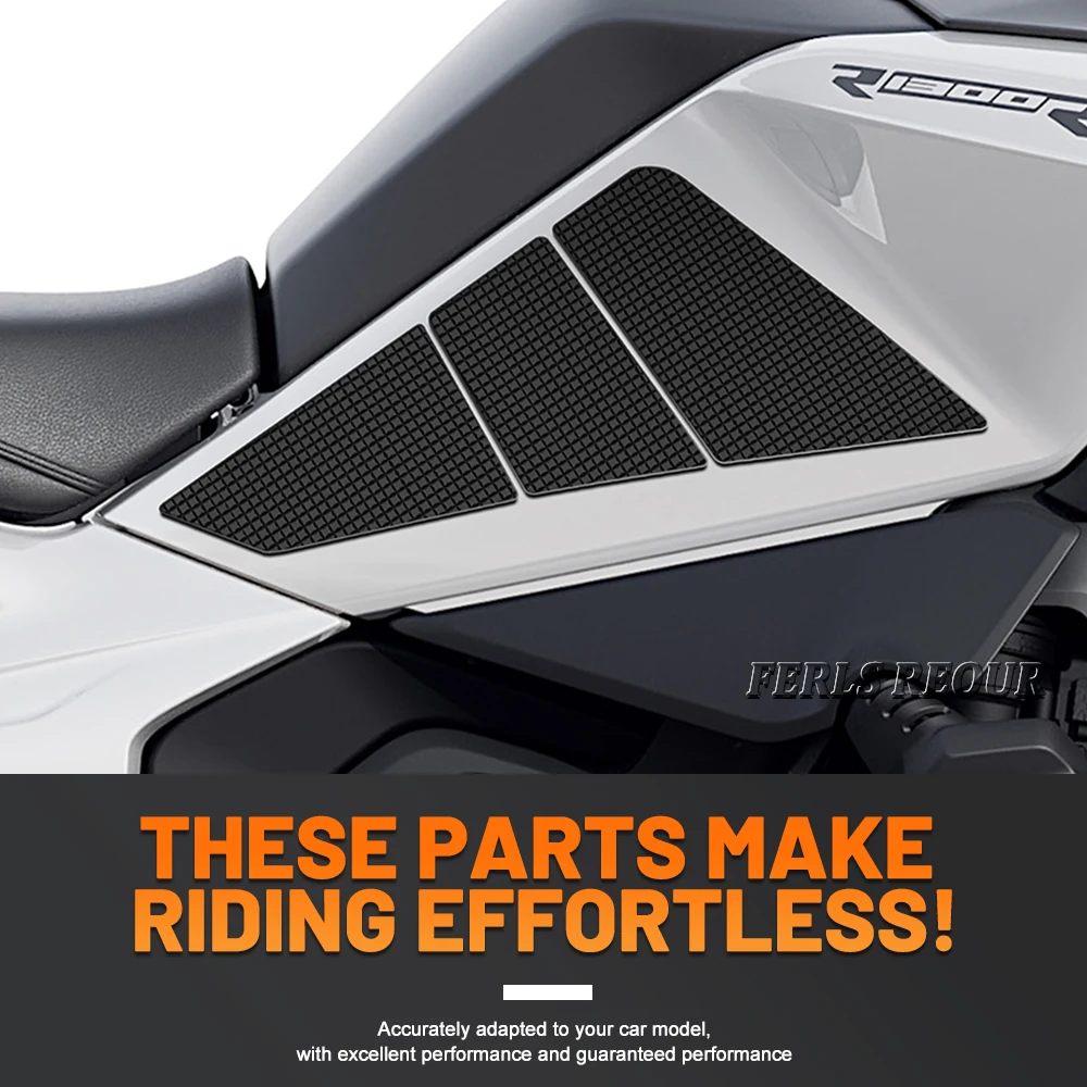 燃料タンクステッカーモトアクセサリー-bmw-r1300rt-オートバイ用ハイエンドシリコーン正確な適応ノンスリップ傷防止