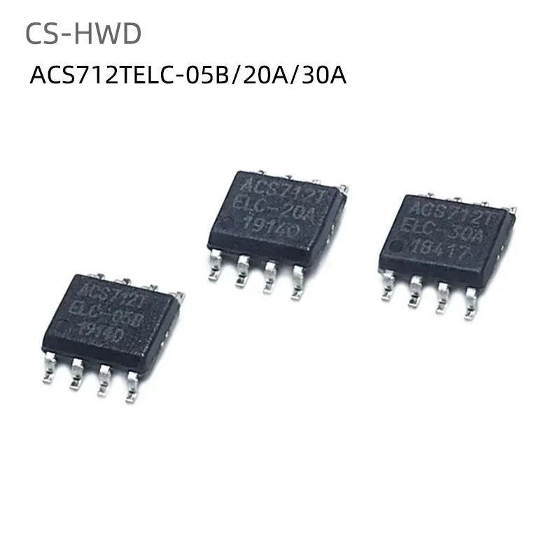 5Pcs/Lot ACS712 ACS712TELC-30A ACS712TELC-05B ACS712TELC-20A ACS712TELC SMD SOP8 SOP-8 Good Quality Chipset NEW