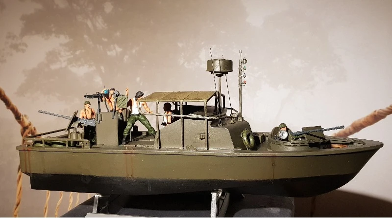 New Style 1/30 Simulation Patrol Boat Assembly Model 33cm FDM  Printed Molding Ship Model Kit DIY Ship Toy