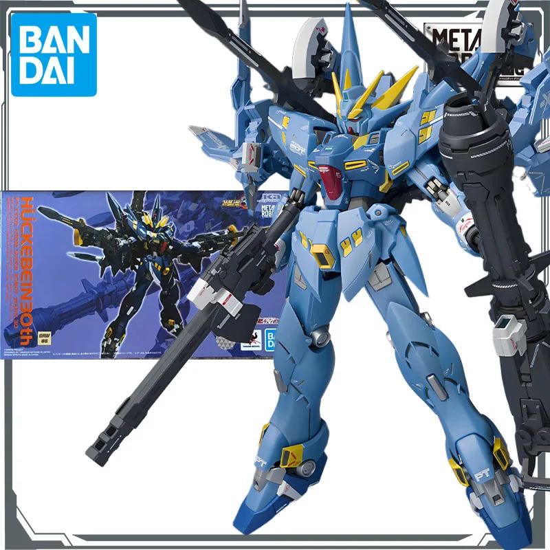 

Bandai Original Mobile Gundam METAL ROBOT PT - XXR - 01 HUCKEBEIN 30th Аниме Фигурки Игрушки для мальчиков Подарочные модели Украшения