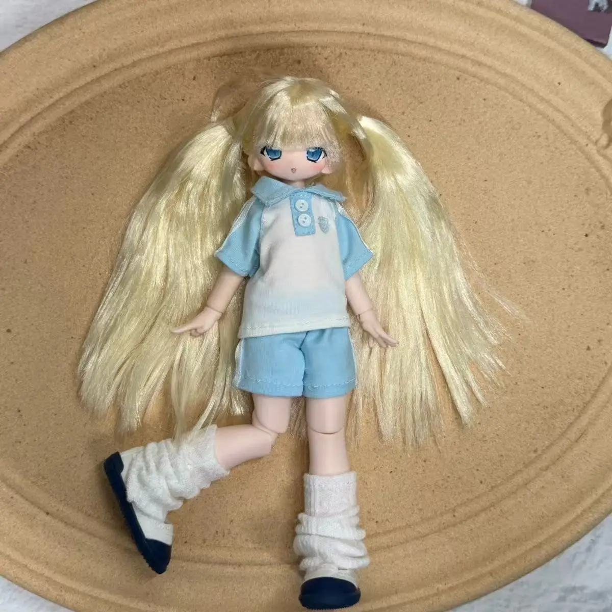 （customization 30day）BJD doll clothes suitable for azone ob22 ob24 size suspender skirt clothing set doll accessories (2 points)