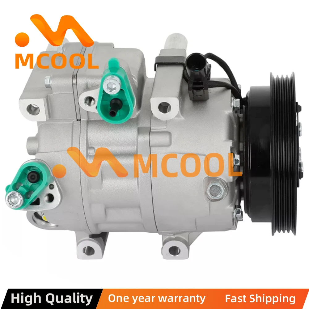 AC Compressor For hyundai accent 1.6L 2006-2009 97701-1E001 97701-1E000 9770117510 9770117560 977011E001 F500CB5AA06 F500AN6BA04