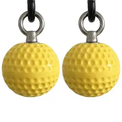 팔 근육 체육관 운동용 풀 업 공, 핸드 핑거 포스 트레이너 그립, 7.2cm, 2 개