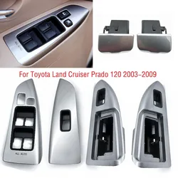 1PC Car Window Lift Control Switch Frame Panel Cover Ashtray Ash Tray For Toyota Land Cruiser Prado 120 LC120 2003-2009 LHD