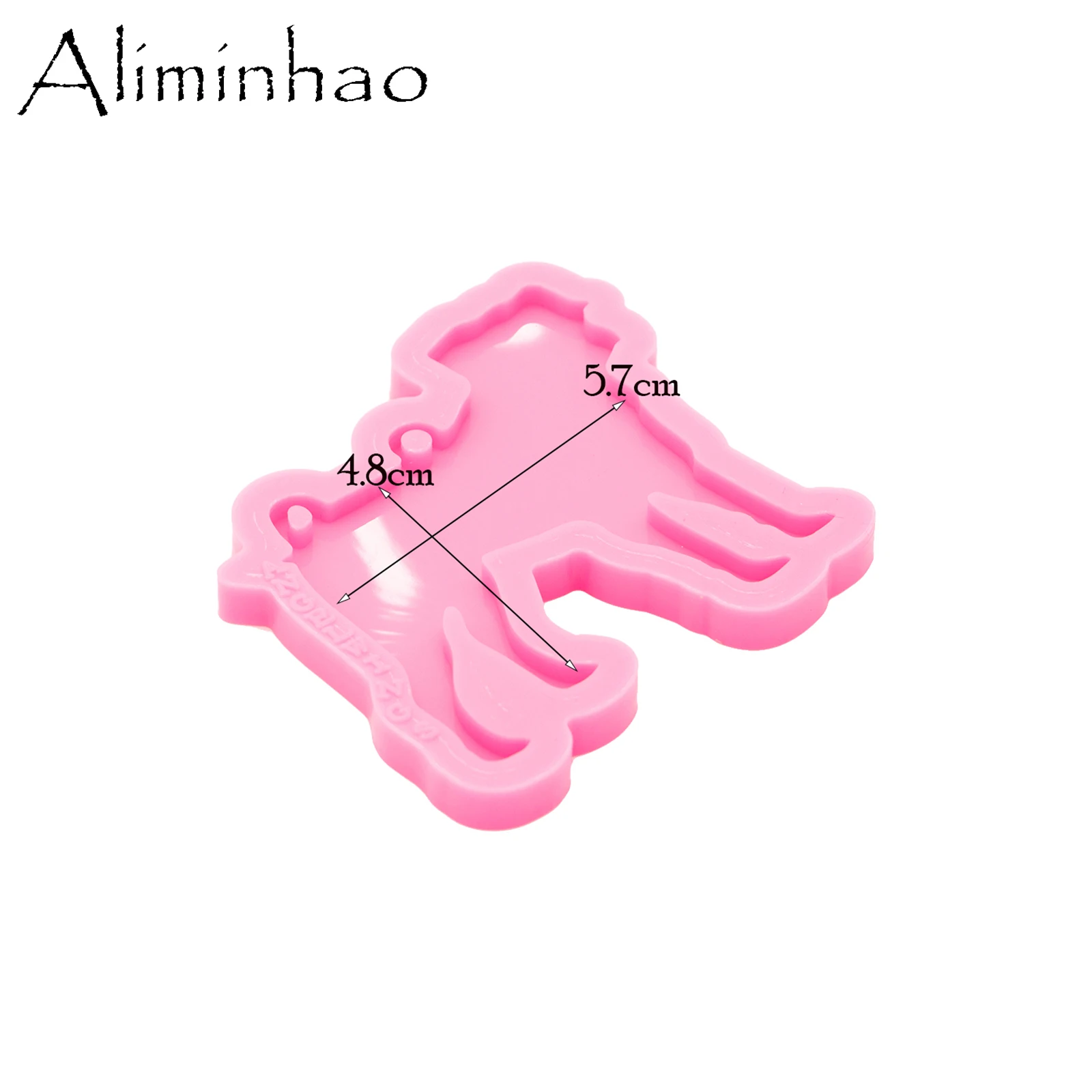 DY0875 Glossy Akita Dog Rottweiler Silicone Keychains Molds, Epoxy Resin DIY Craft Jewelry Polymer Clay Mold