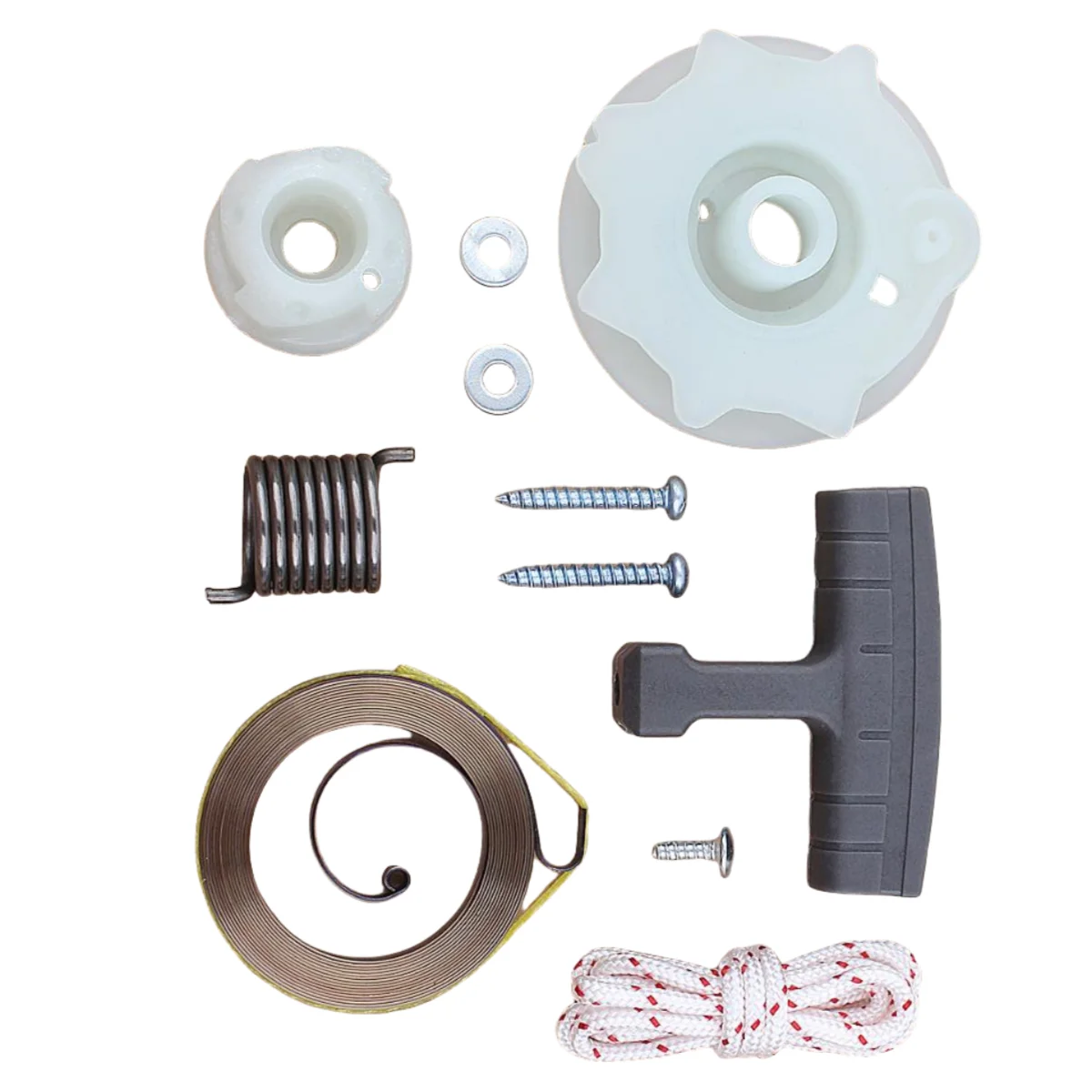 Recoil Starter Pulley Spring Rope Kit For Husqvarna 137 142 240 235 236 Chainsaw 530071966, 530021180, 530059677, 530 04 20-95