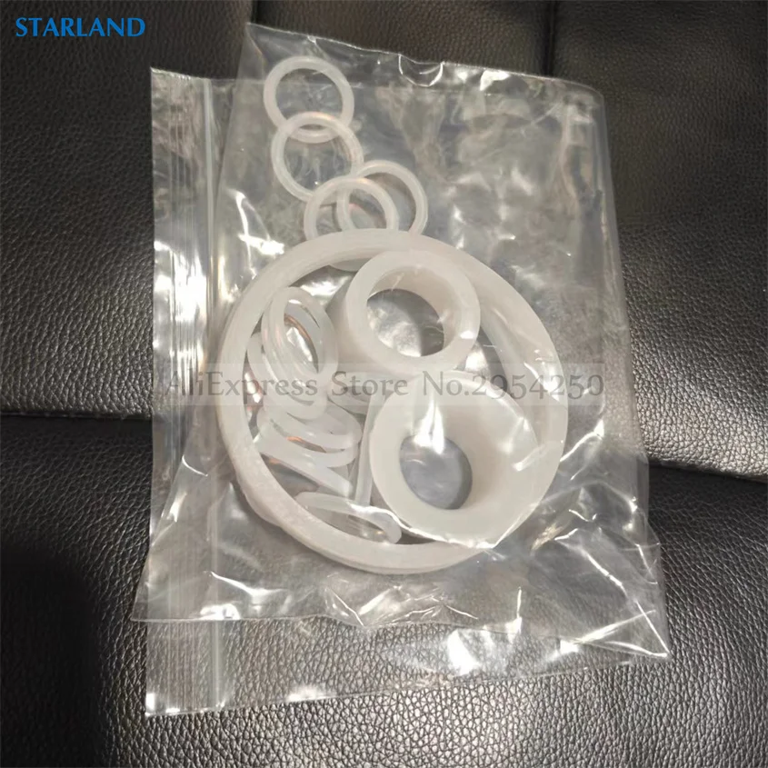 Piezas de repuesto para máquina de helado, anillo de sellado de silicona para BQL-CC8, componentes de tubo de Sumtong Soft Serve