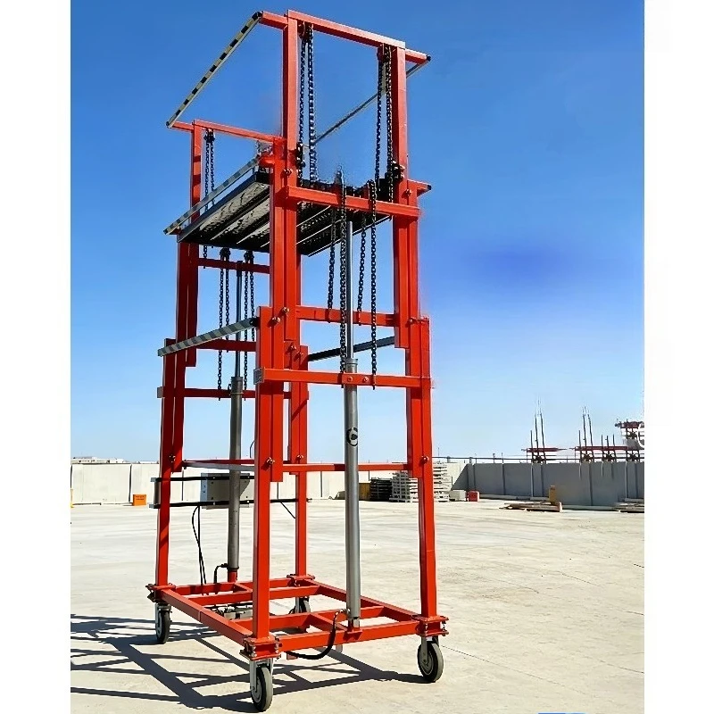 Hydraulic Lift Platform Electric Scaffolding Aerial Work Bricklaying Scaffold Handling Transportation Equipment