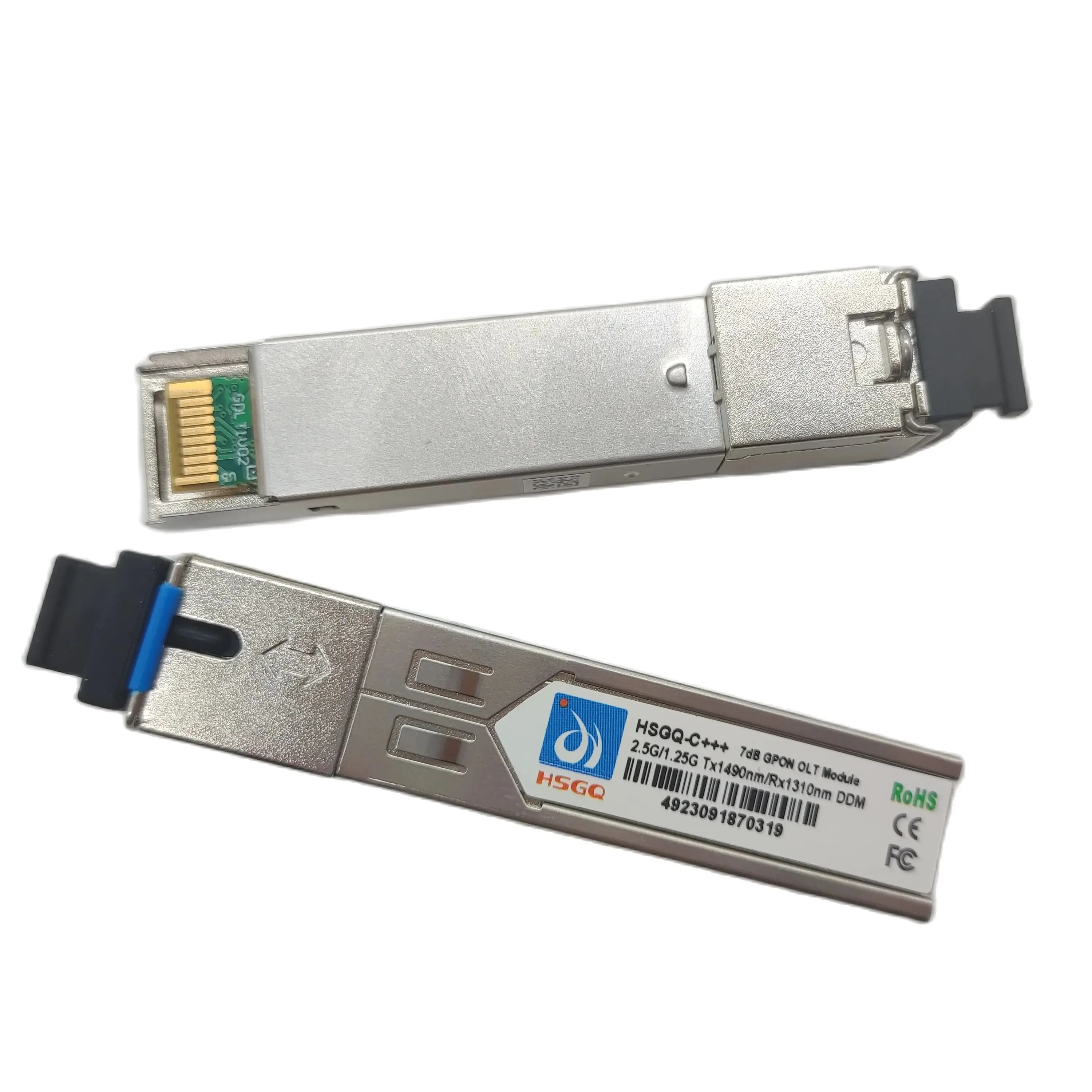 

FTTH GPON GBIC SFP 7DB /9DB tical Fiber Module OLT SFP Tx1490/Rx1310nm 1.25G 2.5G C+++ OLT Equipment Compatible Free Shipping