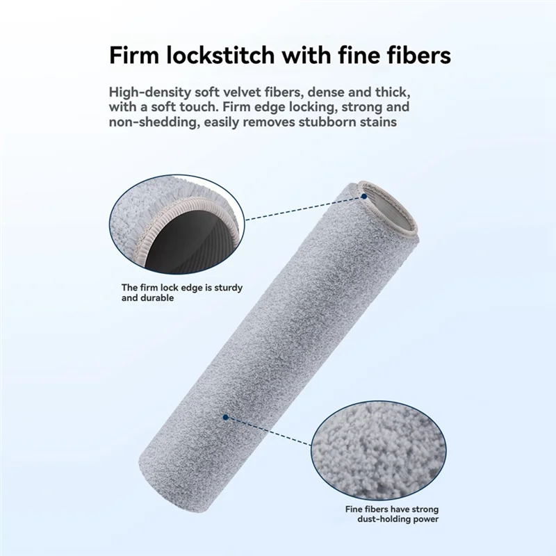 AB43-交換部品 Dreame MOVA Z5 Pro/G20 Master/MOVA G30 Ultra / MOVA G30 Pro 掃除機部品追跡モップクロス