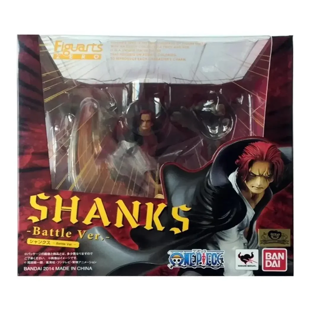 Original BANDAI One Piece Anime Tamashii Nations Figuarts ZERO Sabo Shanks Action Figure Collection Model for Toy Birthday Gifts