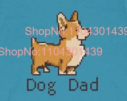 T Shirt Retro Corgi Dad  dogs doggy doggies puppy pups pupper doge doges daddy love long or short sleeves