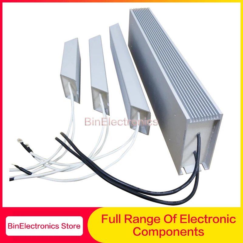 RXLG Aluminum Shell Braking Resistor 100W 150W 200W 300W 400W 500W 600W 800W 1000W 1500W 10 20 30 40 50 75 100 150 300Ohm