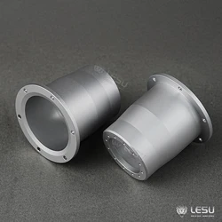 Accessories Metal Coupling of Front Wheel Hub Spare Parts for Toys LESU AOUE 1050 1/14 RC Hydraulic Tractor Car Vehicle