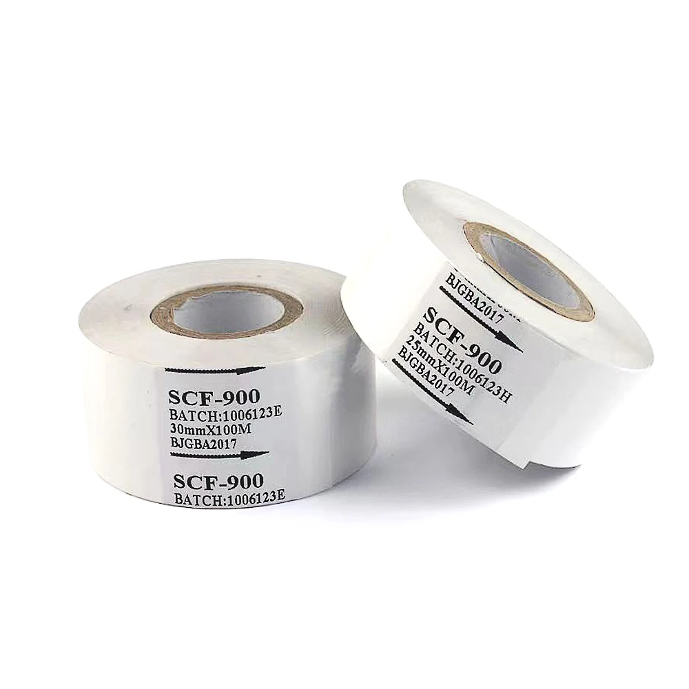 1PX Labeling Machine INK Ribbon 20 25 30 35mm×100m SCF-900 Date Code Printer Accessory For Y-8 HP-241B Packaging Typewriter