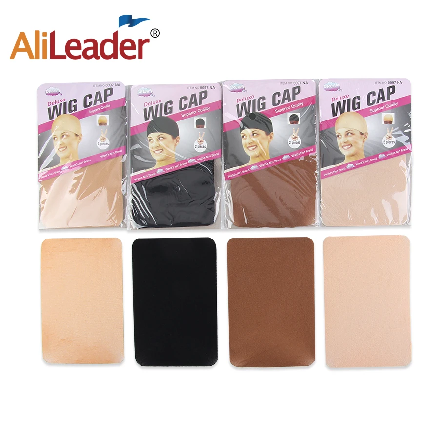 

5/10 packs Wigcap Professional Wig Making Hair Caps Beige Brown Black Mesh Wig Cap For Making Wigs Good Quality Elast Hair Caps