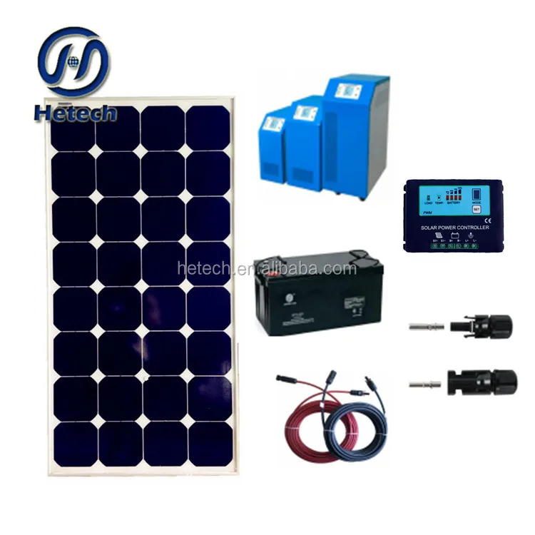 Solarparts Standard Kits 200 W DIY RV/Boat Kits Solar System 100 W Flexible RV Solar Panels + Controller + Cable Outdoor