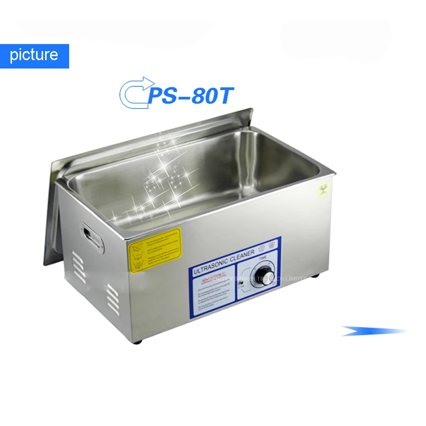 1PC PS-80T 480W Ultrasonic Cleaner for motherboard/circuit board/electronic parts/PBC plate ultrasonic cleaning machine