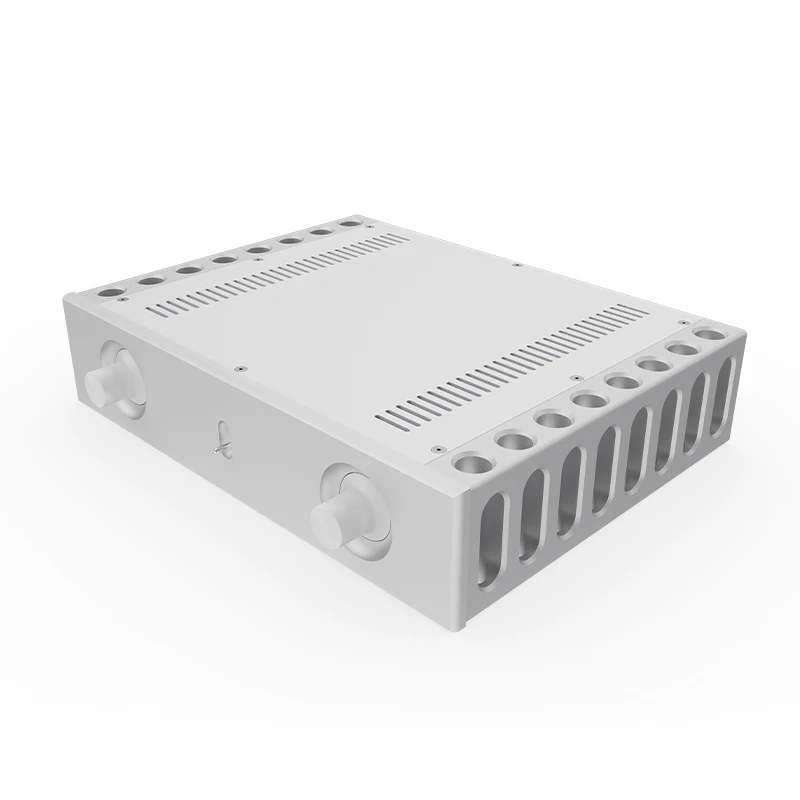 Weiliang Audio Power Amplifier Chassis CNC3608, Power Amplifier Rear Chassis, CNC-Machined Monolithic Heat Sink Case