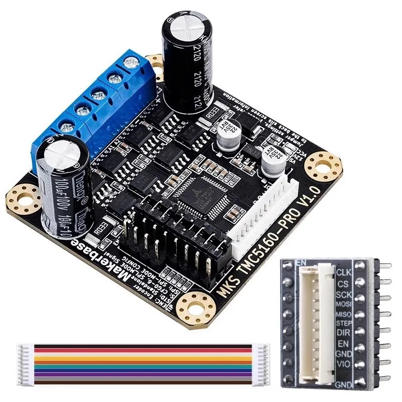 Tmc5160 Pro Spi High-Speed Drive 12-60V Hoogspanning 6a Hoge Stroom Diy Gedrukt 3D-printer Accessoires