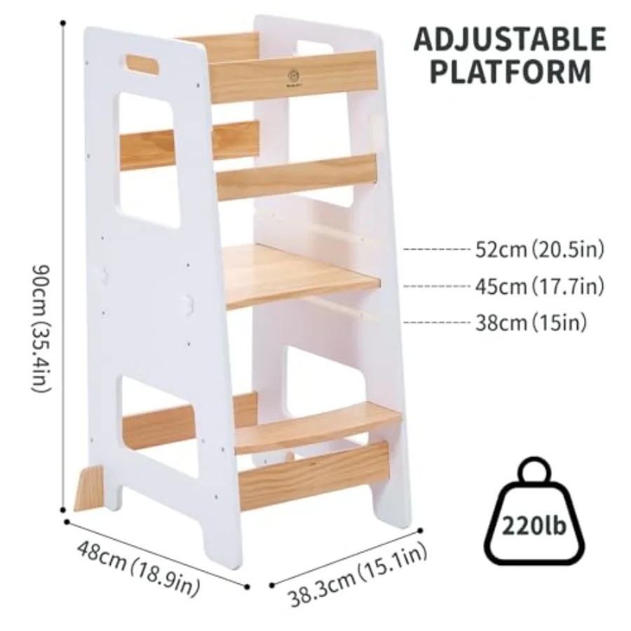 Kitchen Step Stool - Safe Mont – Toddler Learning Tower recenzja i cena