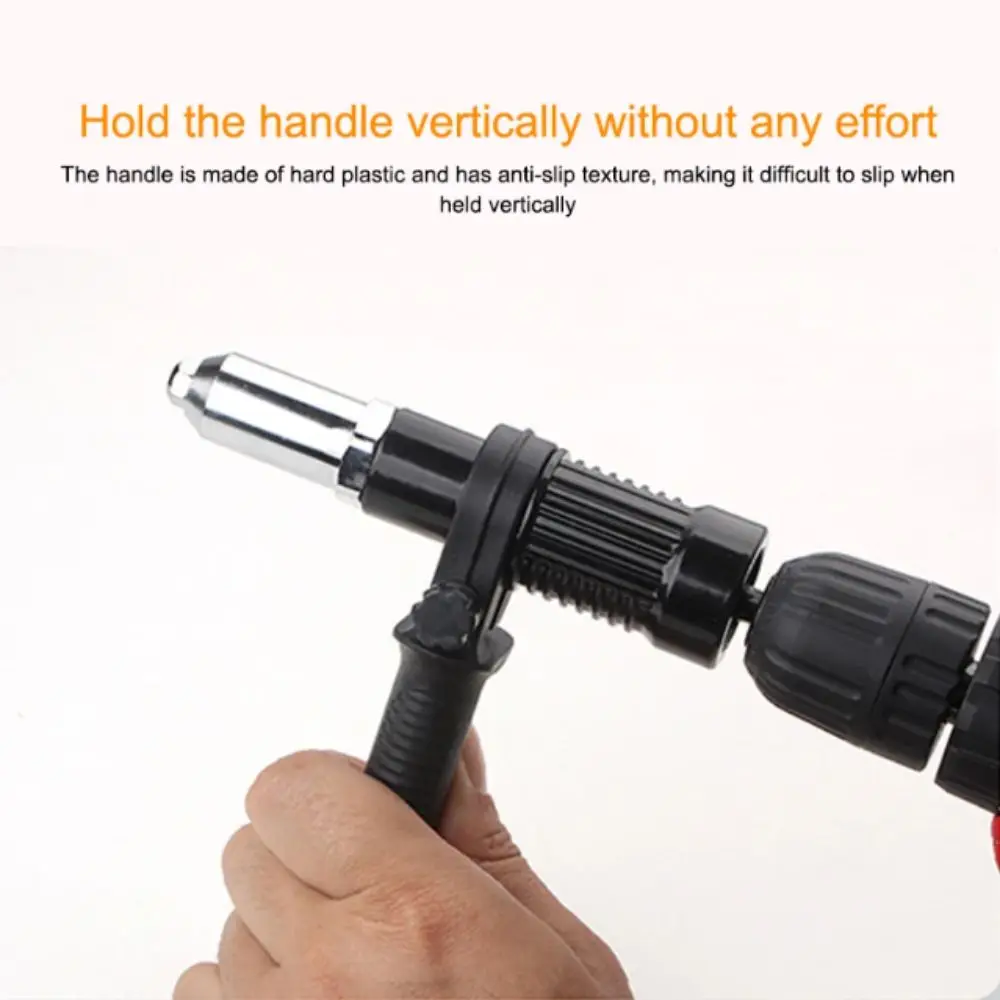

Professional Grade Electric Rivet Nut Cordless Design Electric Powered Riveting Machine Insert Nut Tool Drill Adapter