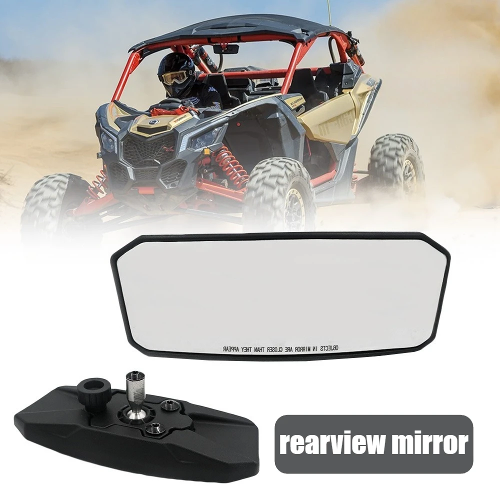 

High Clear Rearview Mirror for Can-Am Maverick X3 Max Off-Road Dune Buggy Center Reverse Driving Safety Accessories